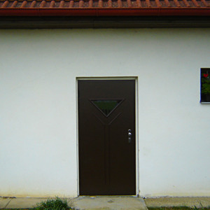 ADLO - Security Door ADUO, glass P41, Termo Exterior, Termo triple-pane