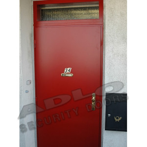 ADLO � security door ADUO, with top-skylight, for the exterior