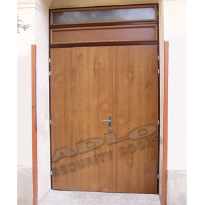 ADLO - security door TEDUO, double-wing with top-skylight