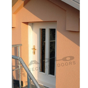 ADLO - Security door ADUO, glass P372, atypical height, AQUA