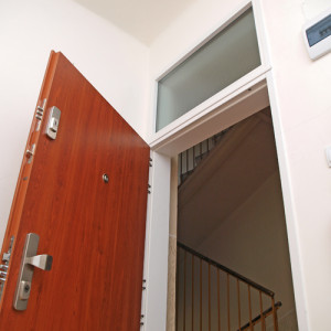 ADLO - security door ADUO, top skylight, security fitting RX1 and R3, configuration height 257 cm