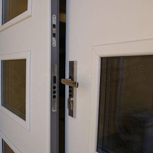ADLO - Security Door ADUO, glass double-wing, Termo exterior triple-pane
