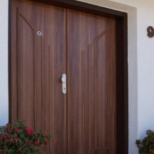 ADLO � exterior Termo door TEDUO, double-wing 90 x 90cm, slat L371