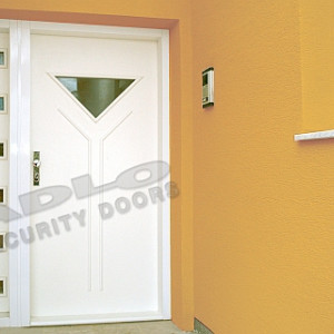 ADLO - Security door ADUO, glass P451, with side-skylight