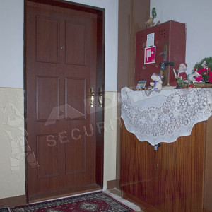 ADLO - Security door ADUO, Slat LR350, noise-resistant, ADLO doorframe