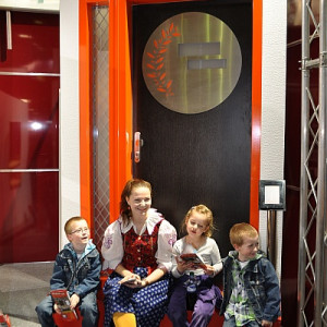 ADLO - Security door ARDEN, NOBLESSE, Zaira 004, Termo Exterior, glass skylight with grid