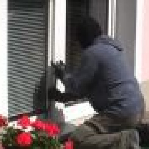 Break-in through a secured window