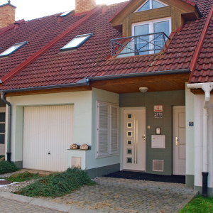 ADLO - exterior Termo door Aduo, glass PS552, Anticor slats, townhouse