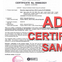 ADLO Security doors - Elite category, RC2