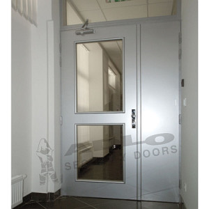 ADLO - Security door TESIM, glass P105, with skylights