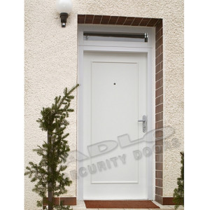 ADLO - security door TEJEN M4, slat L100, with top-skylight