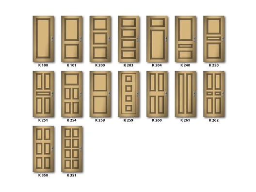 Examples of cassette shapes