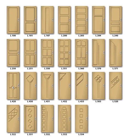 Slat shapes