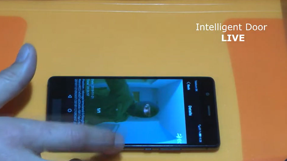 Smart security door LIVE WIFI DUAL