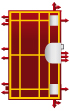 ADLO Security door ADUO (ELITE category)