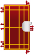 ADLO Security door TEDUO (ELITE category)