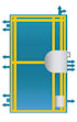 ADLO Security door TEJEN (TERMO category)