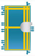 ADLO Security door ZENEL (TERMO category)