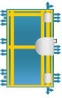 ADLO Security door ZENIT (TERMO category)