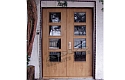 ADLO - Security door ADUO, atypical glass, double-wing, height 220cm