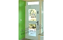 ADLO - Security door TESIM with fireproof glass P105, for the exterior