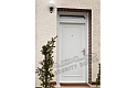 ADLO - security door TEJEN M4, slat L100, with top-skylight