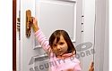 ADLO - Security door TEDUO, panel design, configuration K200, surface Color