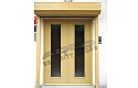 ADLO - Security door ADUO, glass P100, double-wing, surface Color