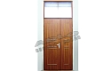 ADLO - security door TEDUO, slat LR250, double-wing with top-skylight