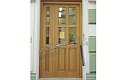 ADLO - Security door ADUO, atypical glass P351, atypical design, double-wing
