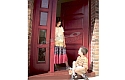 ADLO - security door ARDEN, with side-skylight, panel, Veneer
