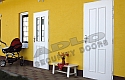 ADLO - security door ARDEN, atypical slat, for the exterior