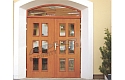 ADLO - Security door TEDUO, glass P352, double-wing, Veneer