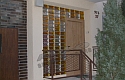 ADLO - Security door ARDEN, design AQUA