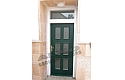 ADLO - Security door TEJEN M4, glass P352, with top-skylight