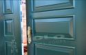 ADLO – security door ARDEN, atypical panel configuration, surface Colour, double-wing