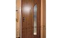 ADLO - Security door ADUO, glass P371, surface Sprela, from inside