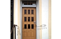ADLO - Security door TEJEN M4, atypical glass, exterior