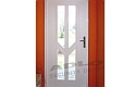 ADLO - Security door TEDUO, surface Sprela, glass P401, TERMO