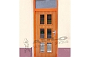ADLO - Security door TESIM, glass P352, with top-skylight