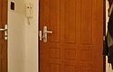 ADLO - Security door ZENEX, Profile F 321, surface Massive, security chain on the door