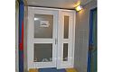 ADLO - security door ADUO, glass P103, side-skylight, atypical installation