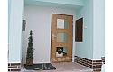 ADLO - security door ADUO, glass P202, Termo Exterior with triple-paned glass, oval slats