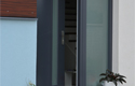 ADLO - Security door ADUO, Termo exterior, glass colour, skylight with armour-safe triple-pane glass