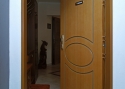 ADLO - Security door Zenex, profile design F-153, surface Veneer OAK, Wooden Decor for the doorframe Rustica