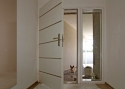 ADLO - Security Termo door Teduo, atypical slats anticoro, side skylight with armor triple-pane glass 