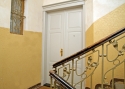 Double-wing ADLO - Security door ADUO, atypical panel design, RAL 6019, atyp doorframe facing
