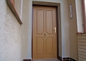 ADLO - Security Termo door ADUO, slat LB 420, surface Geta 173, doorknocker Lion