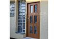 ADLO - Security door TM4, glas P352, Termo exterior, termo triple-pane glas