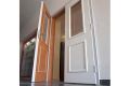ADLO - Security door TESIM, glass, double-wing door, two colours